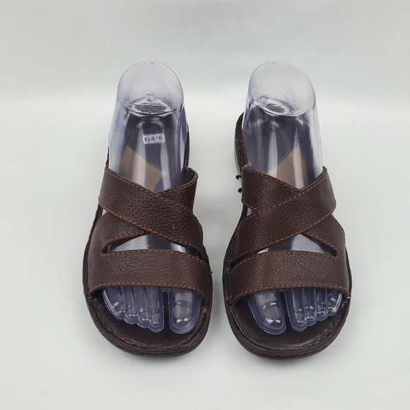 FINAL PRICE 🔥Dockers Camouflok brown leather sandals - Picture 4 of 9